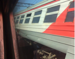При столкновении поездов на МЖД пострадали трое