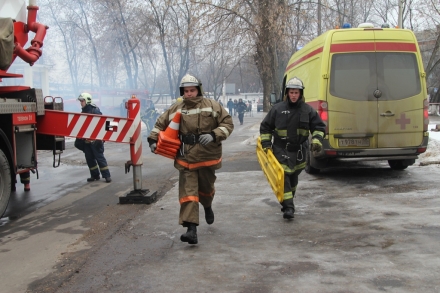 В Москве девочка погибла в пожаре, оставшись одна
