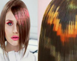 Новый тренд - пиксельное окрашивание волос