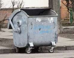 В Челябинске младенца выбросили в мусорный бак