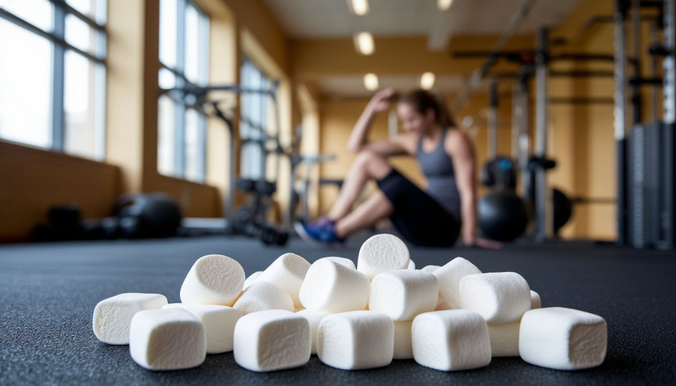 Зефирки могут помочь быстро накачать мышцы Зефирки могут помочь быстро накачать мышцы