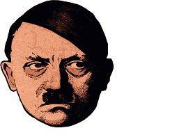С криком «Мерзавец!» мужчина напал на Гитлера