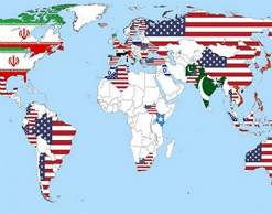 В интернете появилась карта самых опасных стран мира